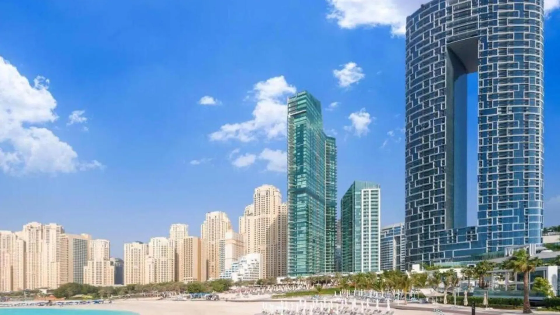 דובאי Address Beach Residences מלון דירות