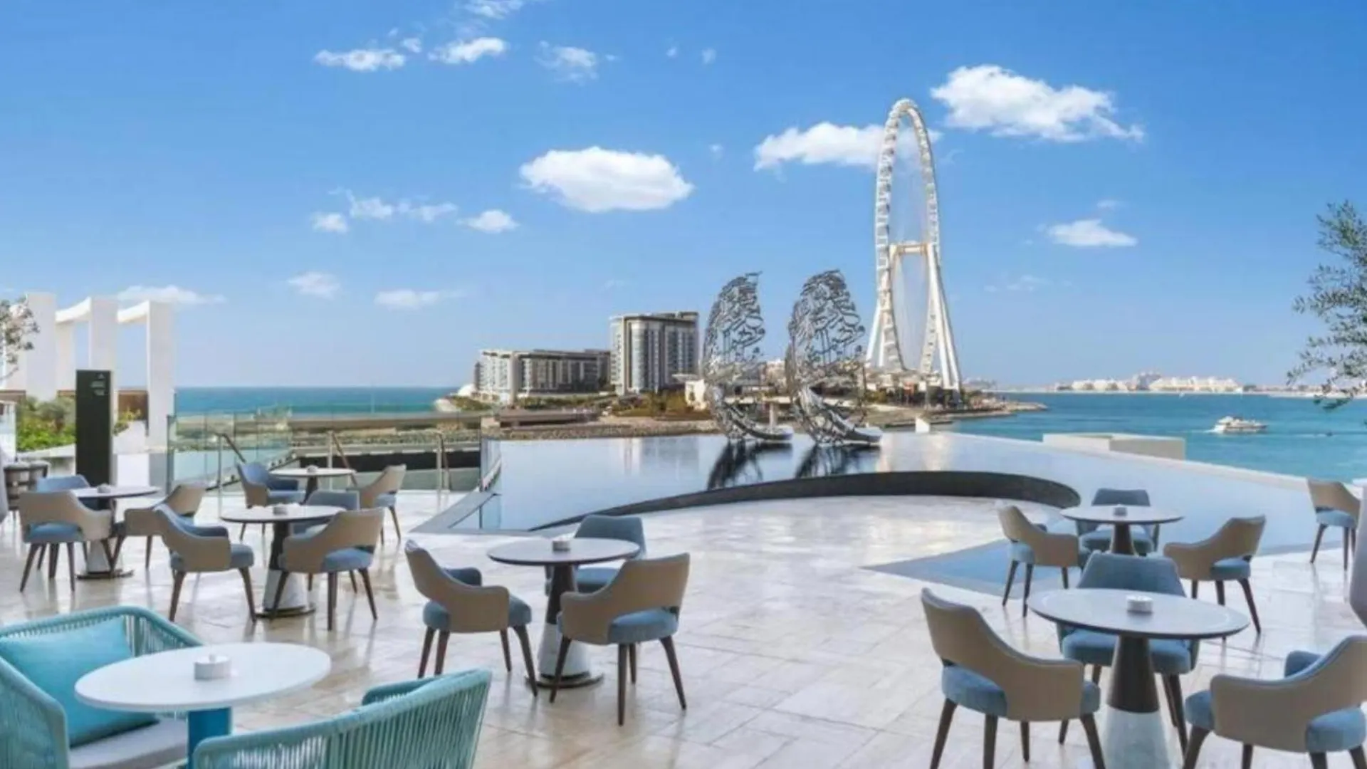 ***** מלון דירות דובאי Address Beach Residences איחוד האמירויות הערביות